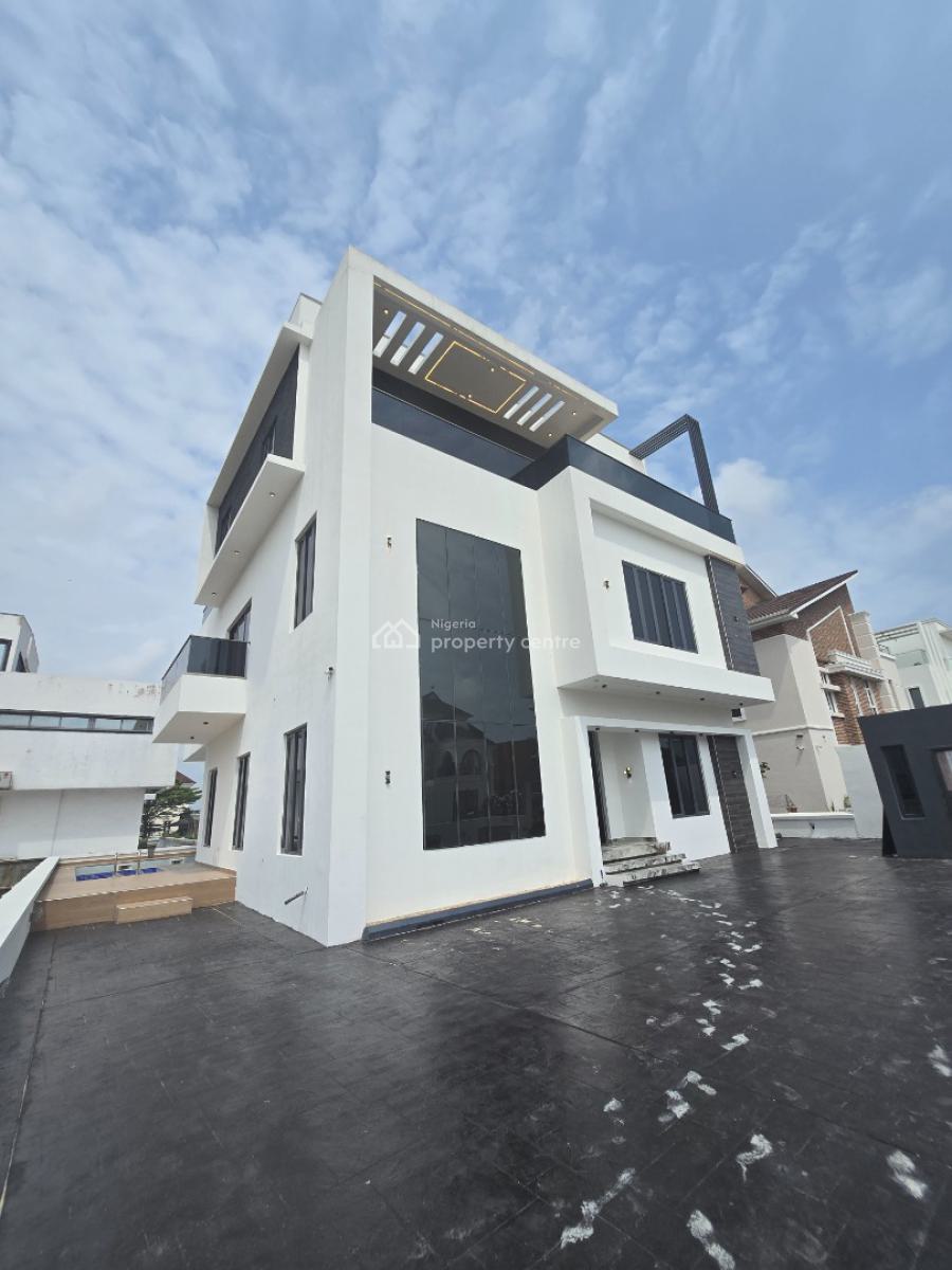 Luxury 5 Bedroom Fully Detached Duplex with Bq and Swimming Pool in Pi, Osapa, Lekki, Lagos, Detached Duplex for Sale