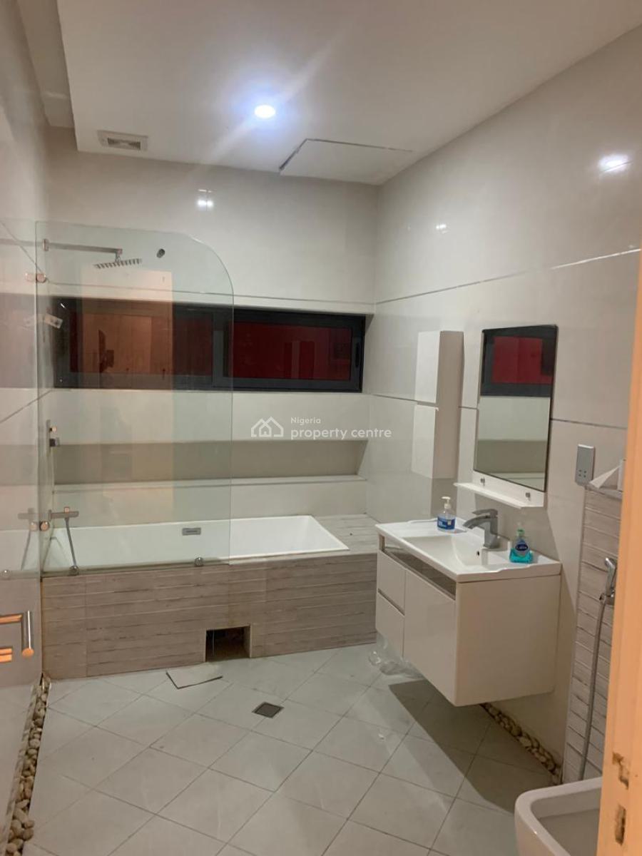 Self Service Furnished 3 Bedroom Terrace with Bq, Off Close 201, Banana Island, Ikoyi, Lagos, Flat / Apartment for Rent
