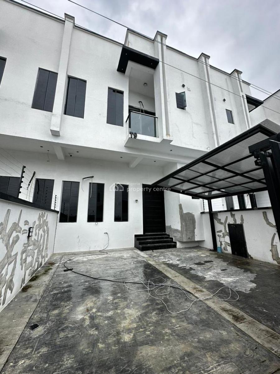 3 Bedroom Self Compound Terrace  with Bq, General Paint, Ajah, Lagos, Terraced Duplex for Rent