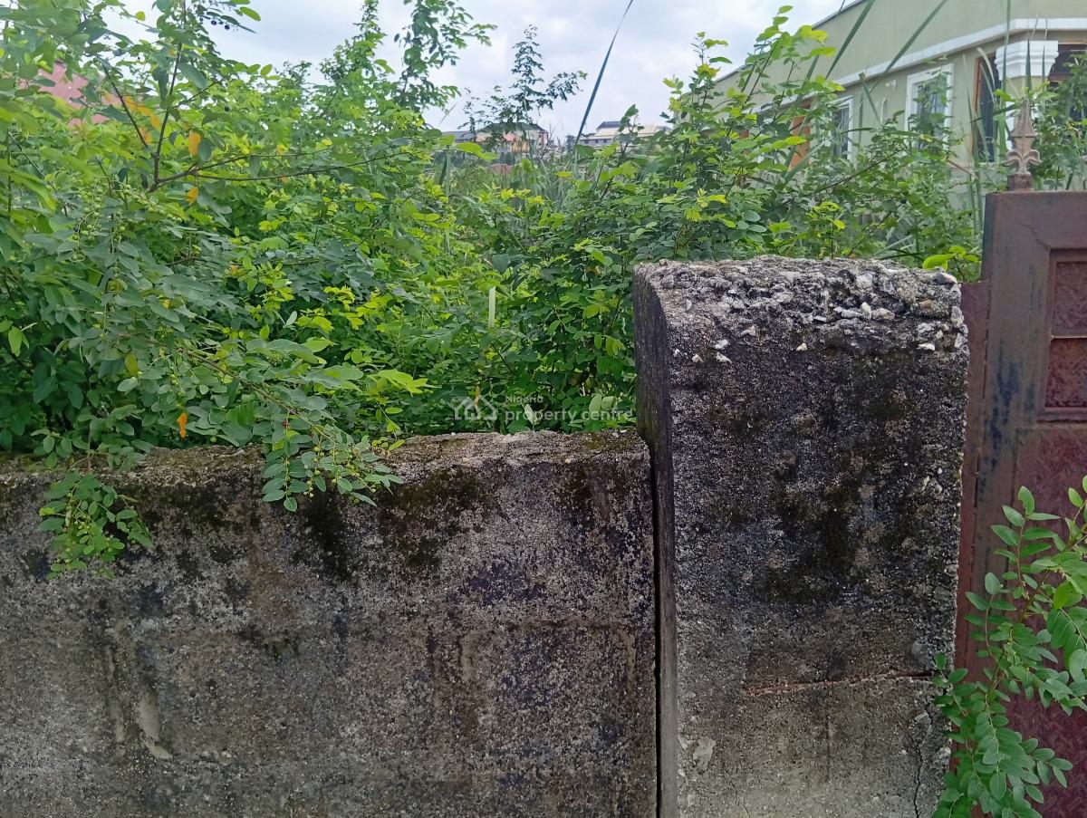 400 Sqm Land Fenced with Gate, Off Yetunde Brown Ifako Gbagada, Ifako, Gbagada, Lagos, Residential Land for Sale
