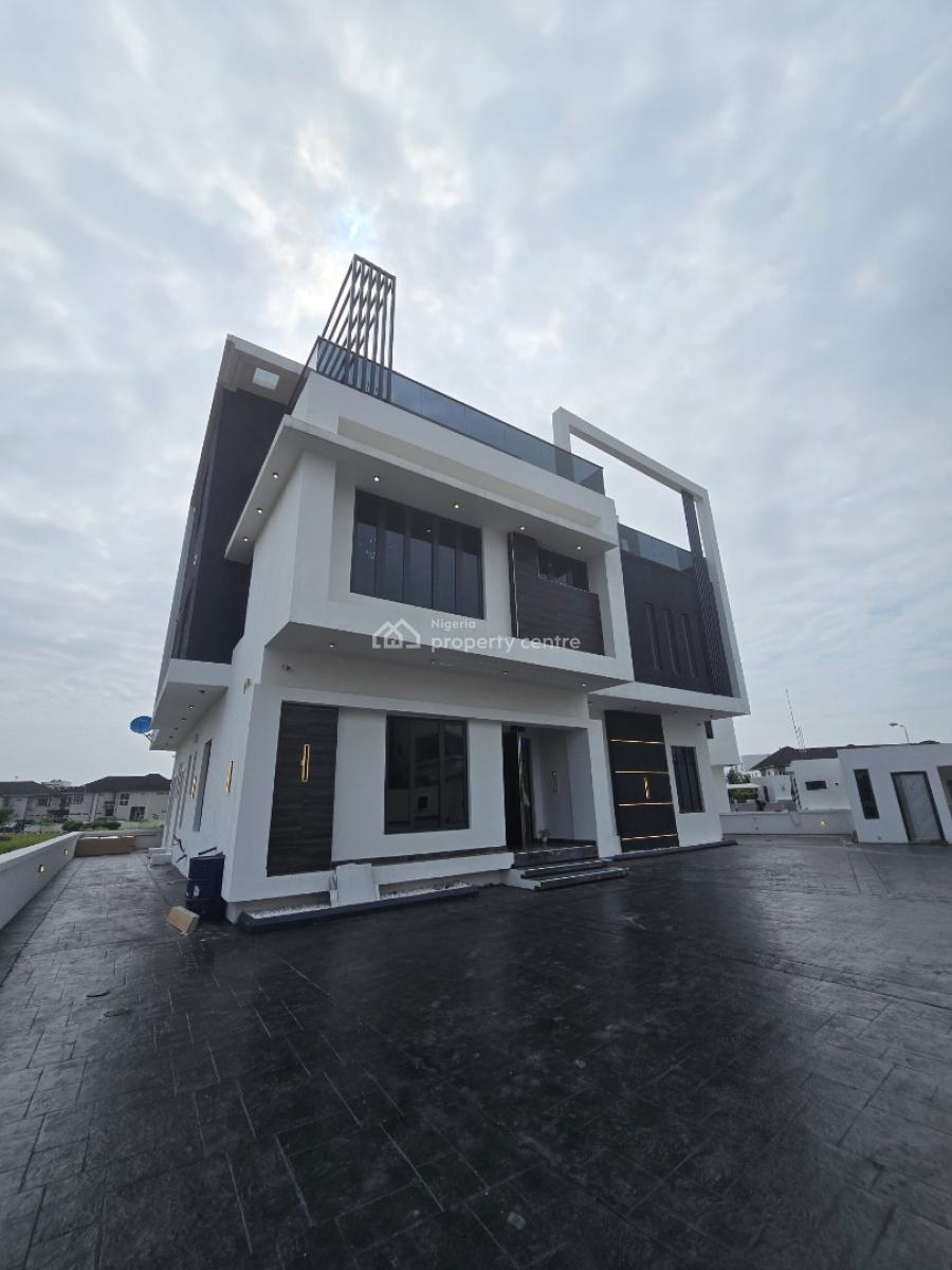 Ultra-luxurious 5 Bedroom Fully Detached Duplex with Pool and Bq, Osapa, Lekki, Lagos, Detached Duplex for Sale