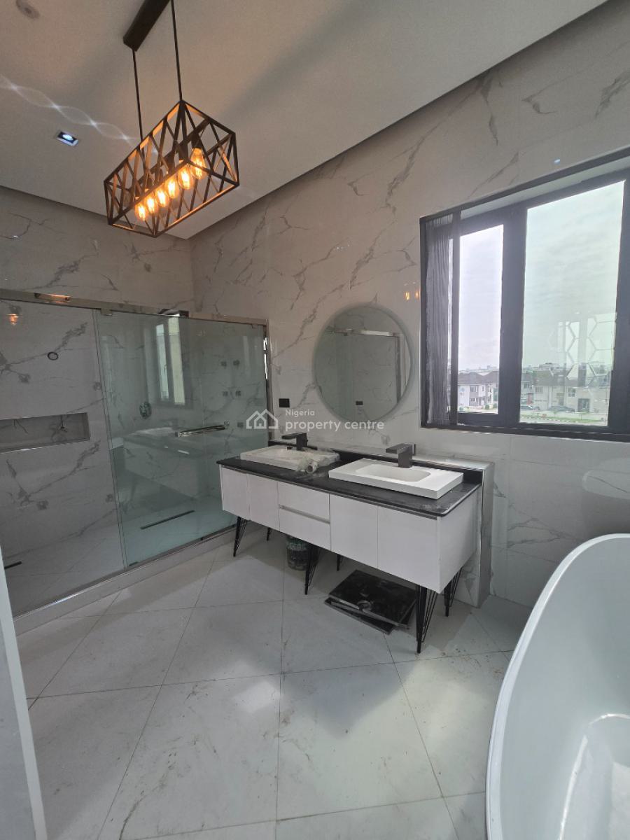 Ultra-luxurious 5 Bedroom Fully Detached Duplex with Pool and Bq, Osapa, Lekki, Lagos, Detached Duplex for Sale