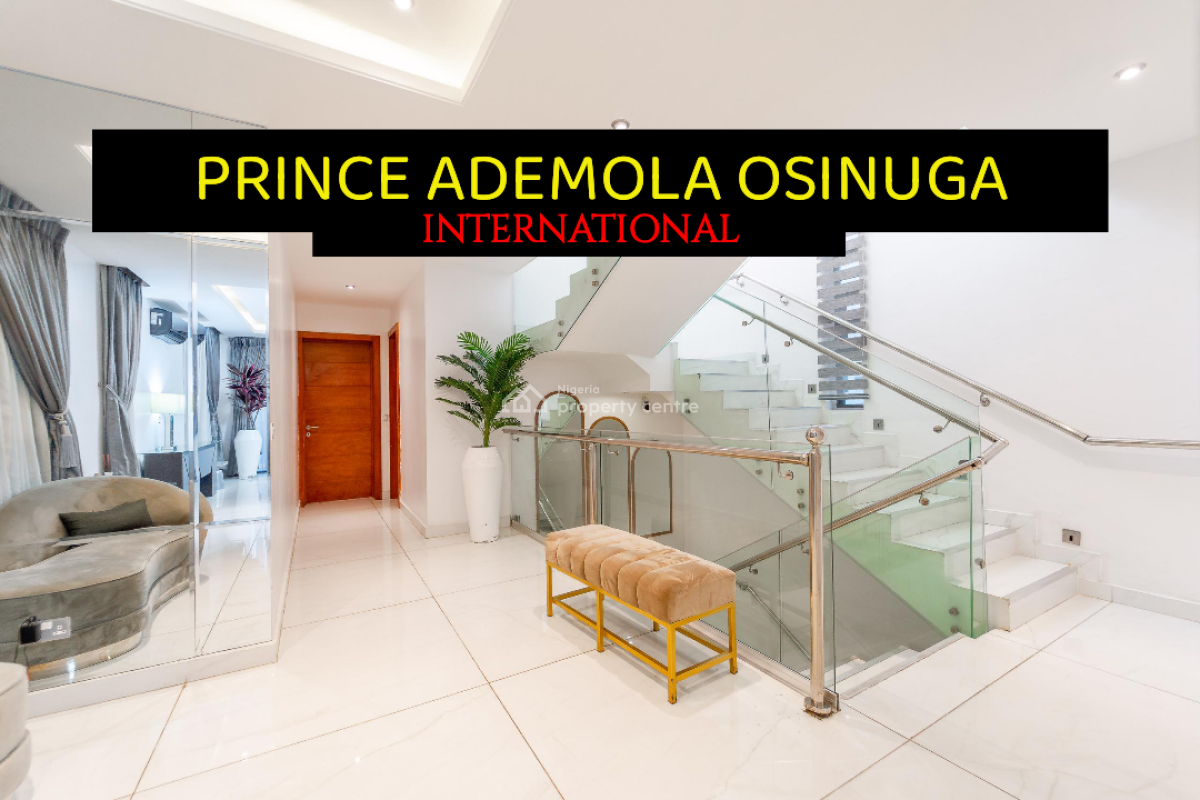 Fully Furnished 4 Bedroom Semi Detached Townhouse+bq+pool, Off Banana Island Road, Ikoyi, Lagos, Semi-detached Duplex for Rent
