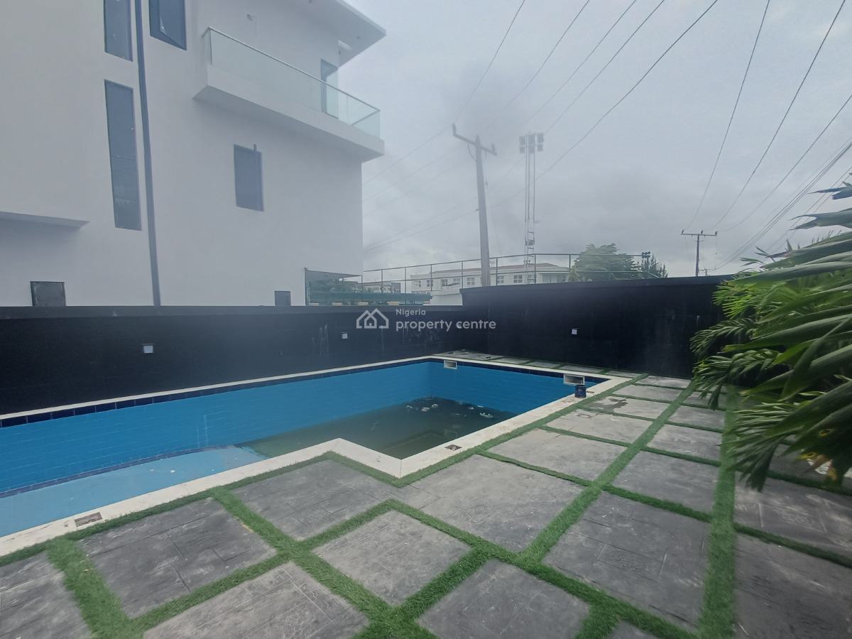 Luxury 4 Bedroom Terrace Duplex with Bq, Ikate, Lekki, Lagos, Terraced Duplex for Sale