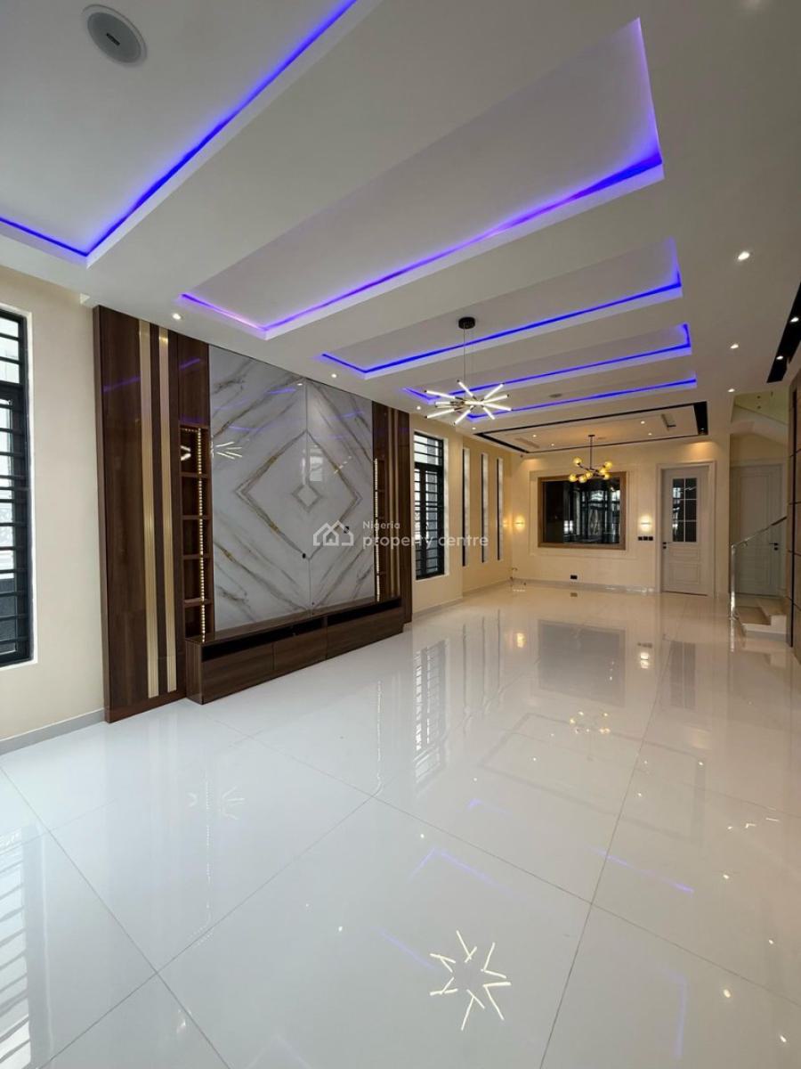 Luxurious Finished 5 Bedroom Fully Detached Duplex with Bq, Ikota, Lekki, Lagos, Detached Duplex for Sale