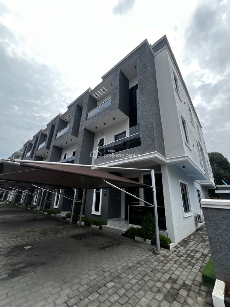 4 Bedroom Terrace Duplex with Bq, Victoria Island (vi), Lagos, Terraced Duplex for Rent
