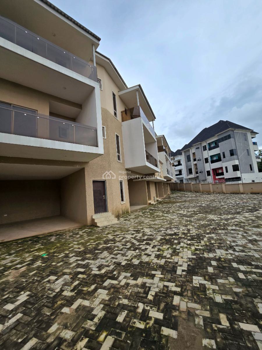 6 Units of 4bedroom Terrace Duplex with a Room Bq Each, Guzape District, Abuja, Terraced Duplex for Sale