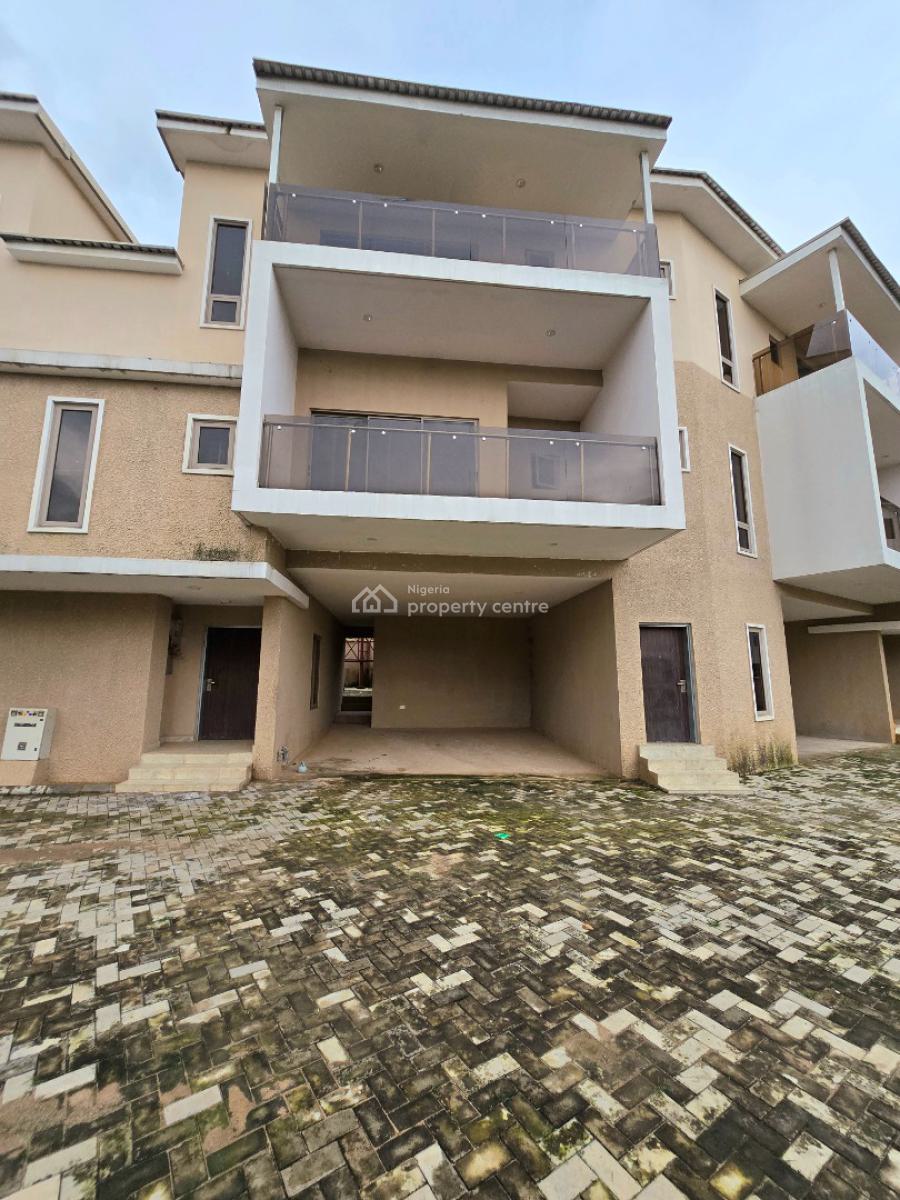 6 Units of 4bedroom Terrace Duplex with a Room Bq Each, Guzape District, Abuja, Terraced Duplex for Sale