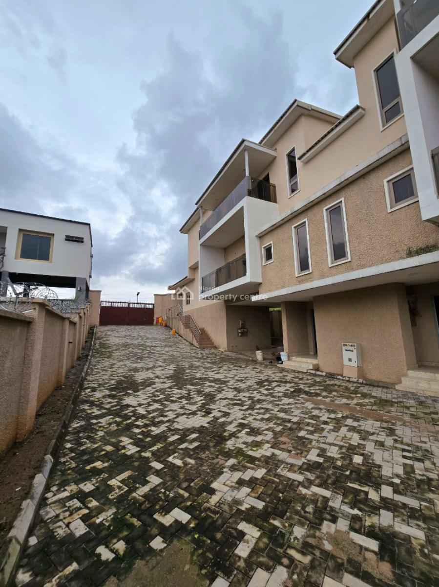 6 Units of 4bedroom Terrace Duplex with a Room Bq Each, Guzape District, Abuja, Terraced Duplex for Sale