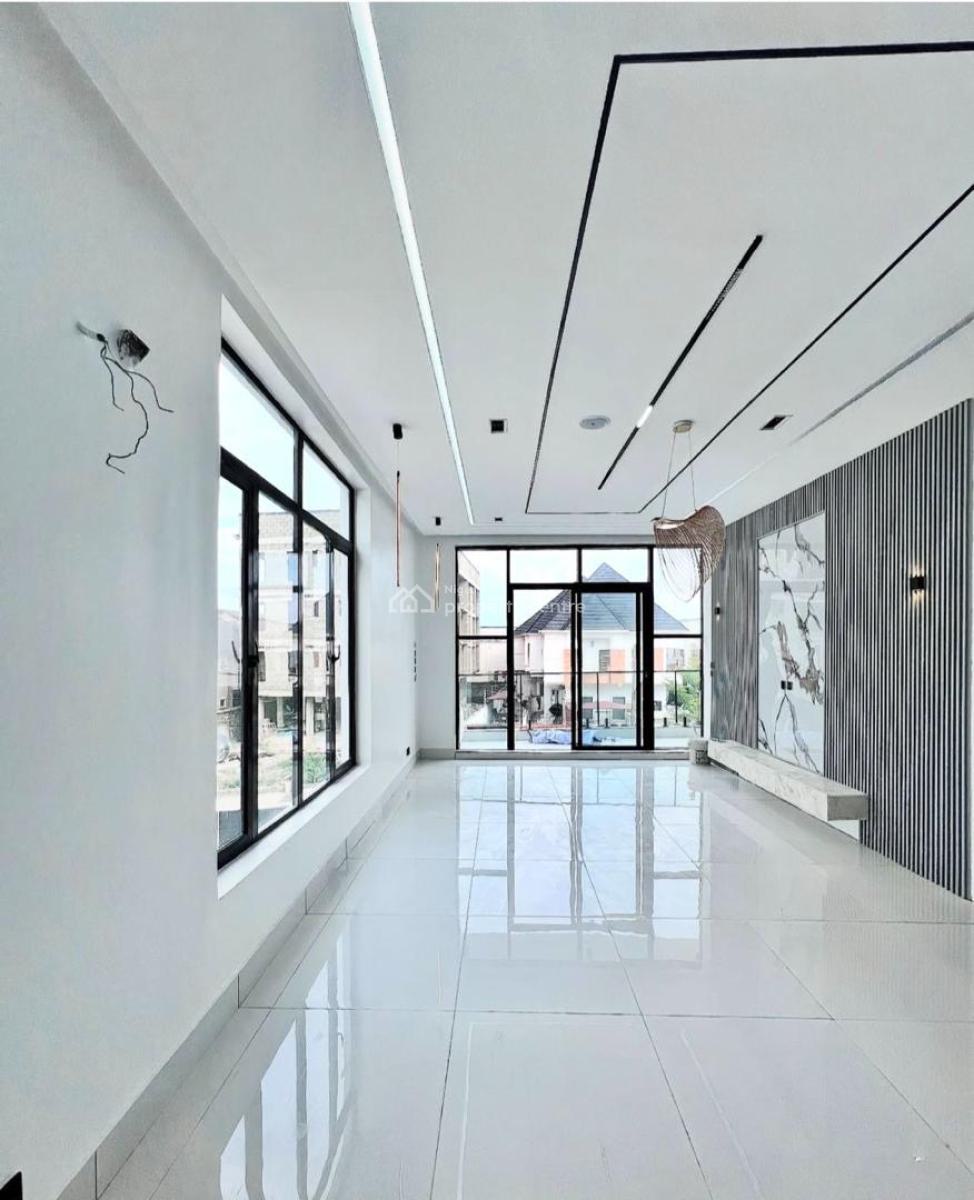 Aesthetically Pleasing, 5 Bed Architectural Masterpiece Detached Home, Contemporary 5  Bedroom Fully Detached  Duplex with Bq, Swimming Pool, Lekki, Lagos, Detached Duplex for Sale