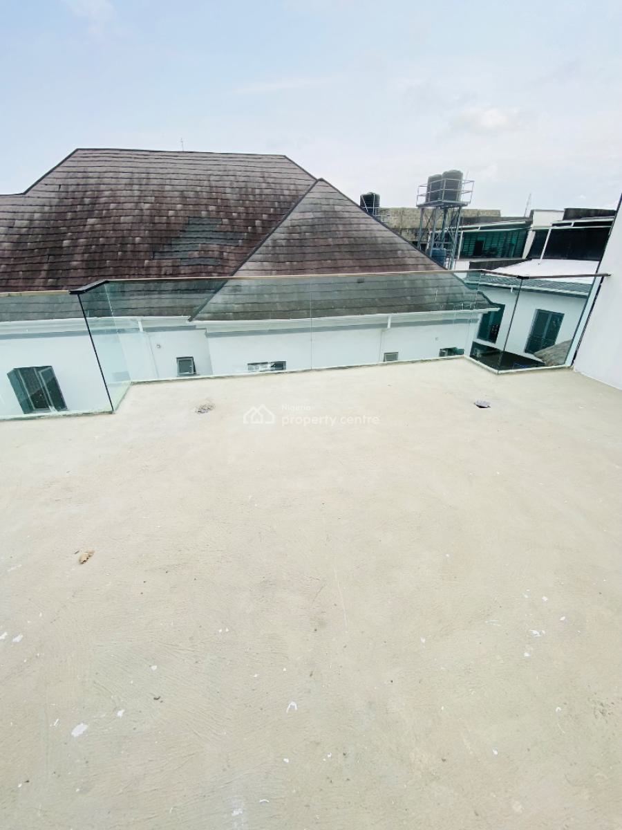 Beautiful 4-bedroom Terraced House with Bq, Osapa, Lekki, Lagos, Terraced Duplex for Sale