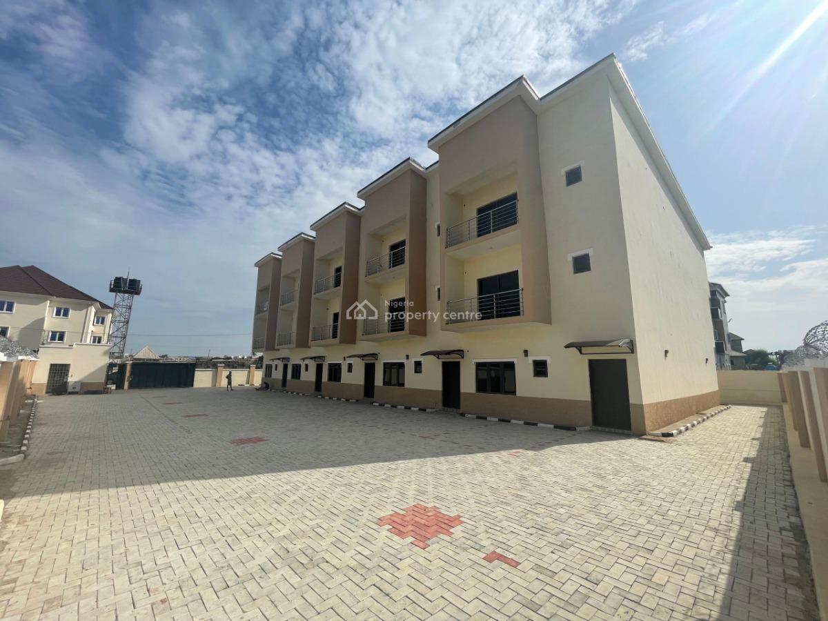 Brand New Four Bedroom Terraced Duplex with Bq, Karmo, Abuja, Terraced Duplex for Rent