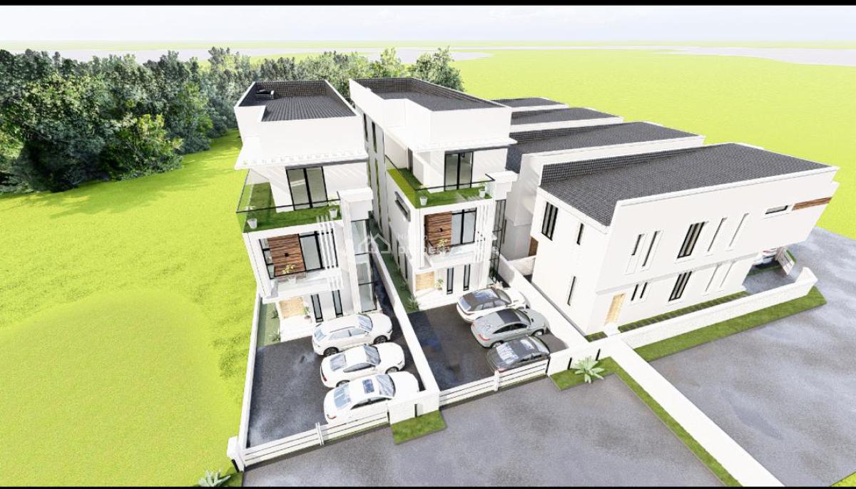 Luxury Exquisite 3 Units of 4 Bedroom Detached, Chevron Drive, Lekki, Lagos, Detached Duplex for Sale