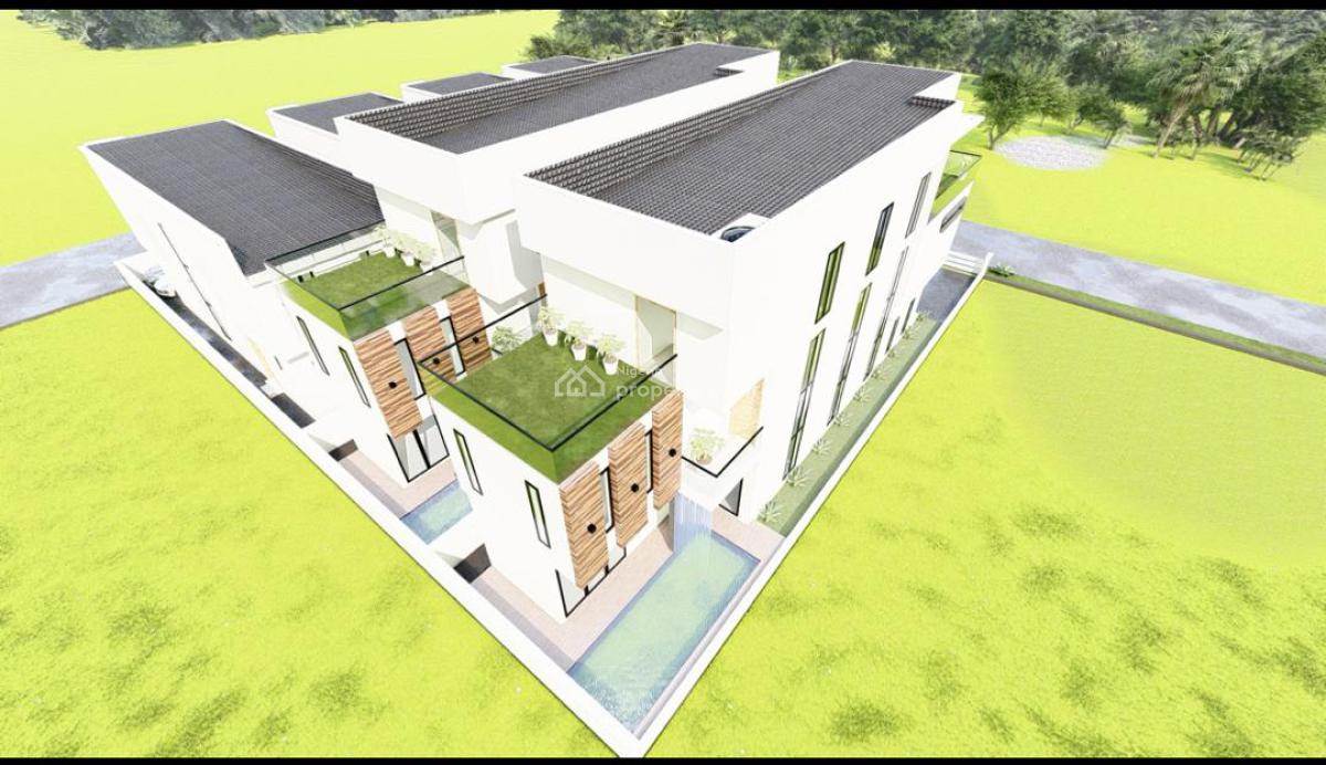 Luxury Exquisite 3 Units of 4 Bedroom Detached, Chevron Drive, Lekki, Lagos, Detached Duplex for Sale
