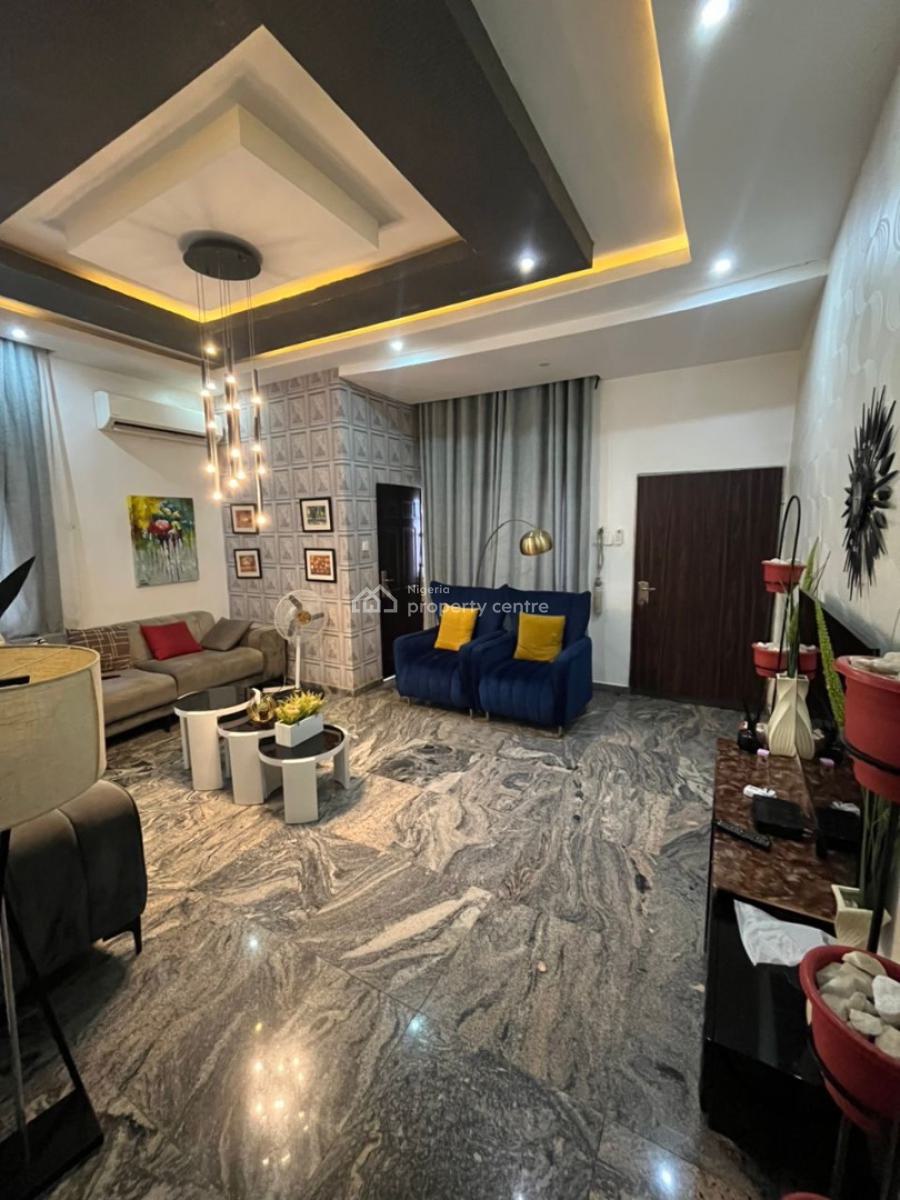 Standard Well Furnished 1 Bedroom Apartment with 2 Toilets, Inside a Well Secured Estate Along Sunnyvale Expressway Tarred Road, Galadimawa, Abuja, Mini Flat (room and Parlour) for Rent