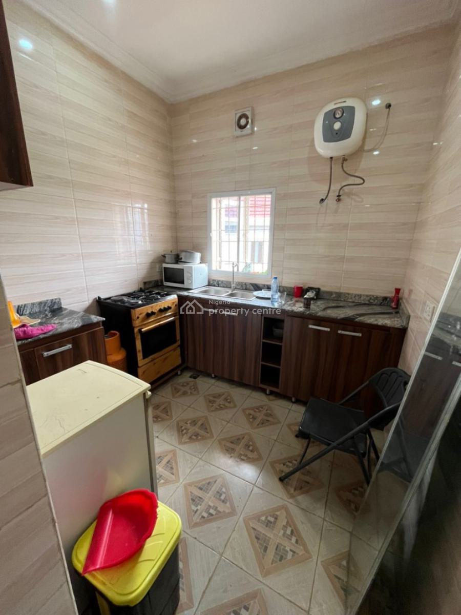 Standard Well Furnished 1 Bedroom Apartment with 2 Toilets, Inside a Well Secured Estate Along Sunnyvale Expressway Tarred Road, Galadimawa, Abuja, Mini Flat (room and Parlour) for Rent