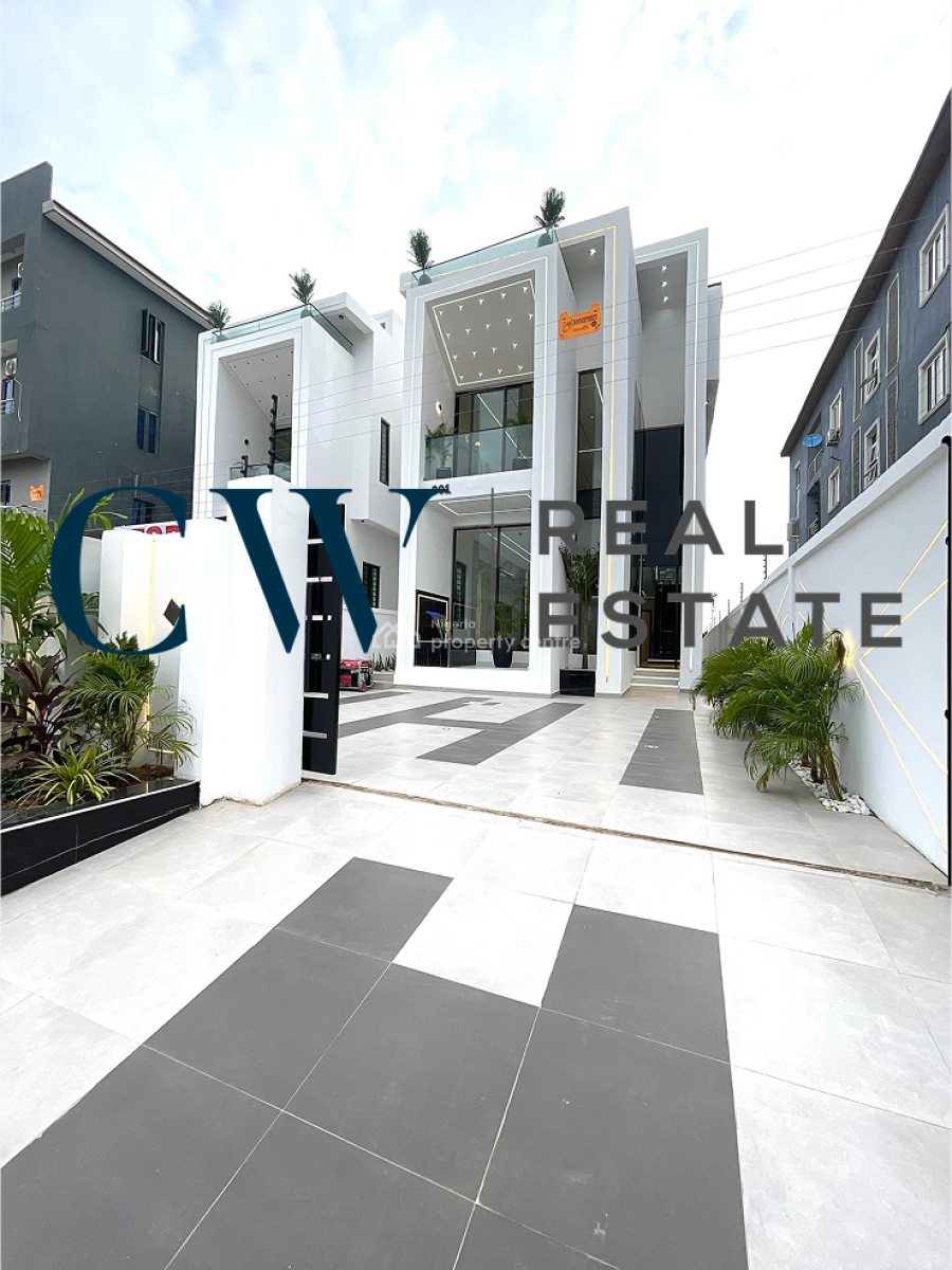 5-bedroom Smart Home, Chevron Toll Gate, Lekki, Lagos, Detached Duplex for Sale