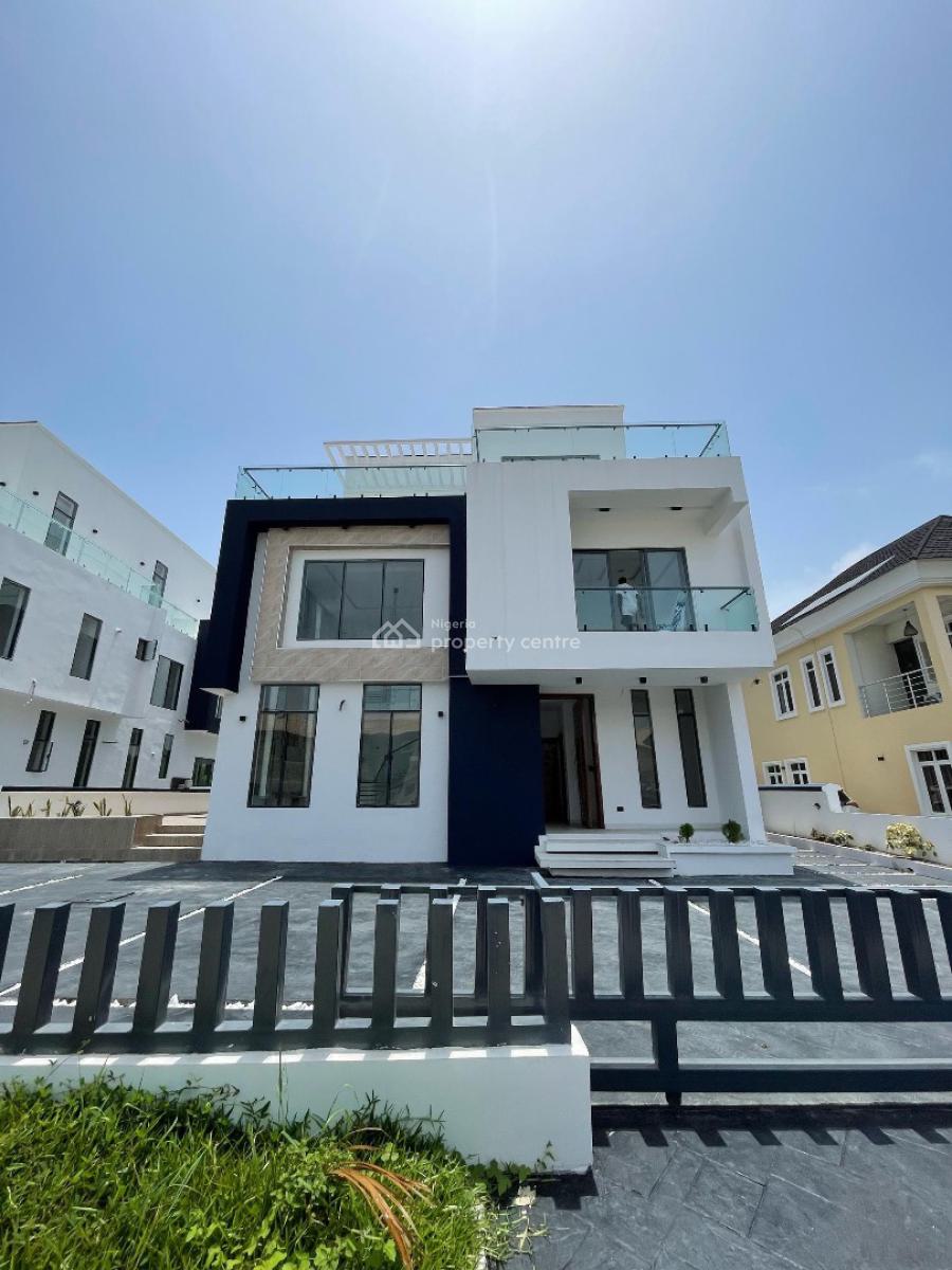 Luxury 5 Bedroom Fully Detached Duplex with Bq, Pool, Gym, Box Rooms, Lekki County, Ikota, Lekki, Lagos, Detached Duplex for Sale