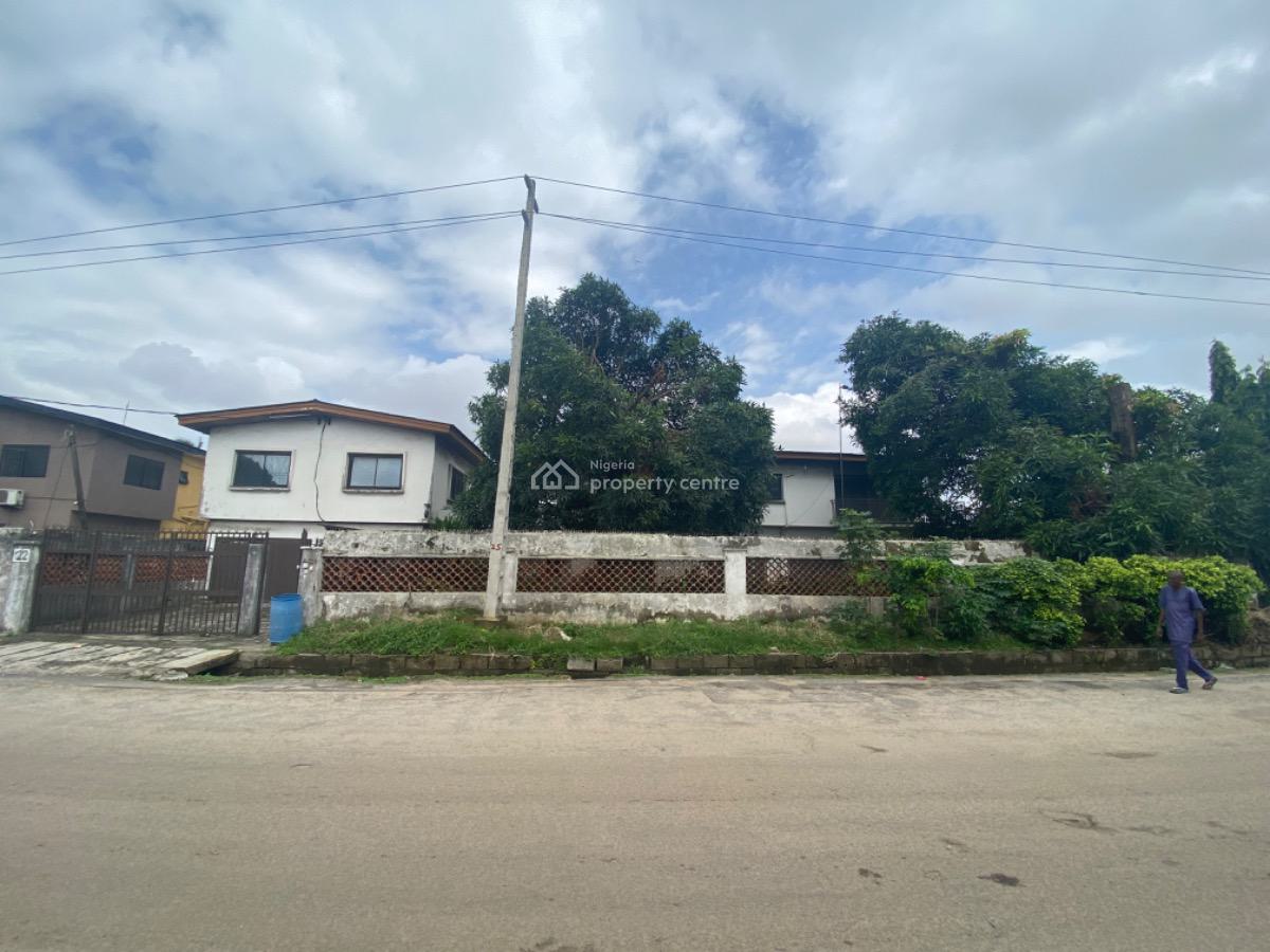 10-bedroom Detached House and  2-floor 6 Bedroom  Outbuilding., Sura Mogaji Street, Ilupeju, Lagos, Detached Duplex for Sale