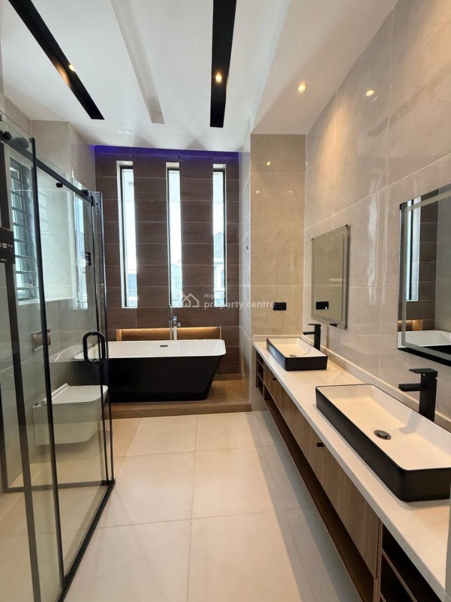Luxurious Finished 5 Bedroom Fully Detached Duplex with Bq and Pool, Lekki County, Ikota, Lekki, Lagos, Detached Duplex for Sale