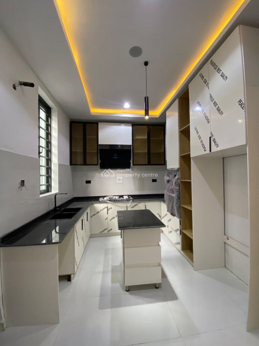 Newly Built 4bedroom Duplex Comes with Bq, Theraness Estate, Sangotedo, Ajah, Lagos, Semi-detached Duplex for Sale