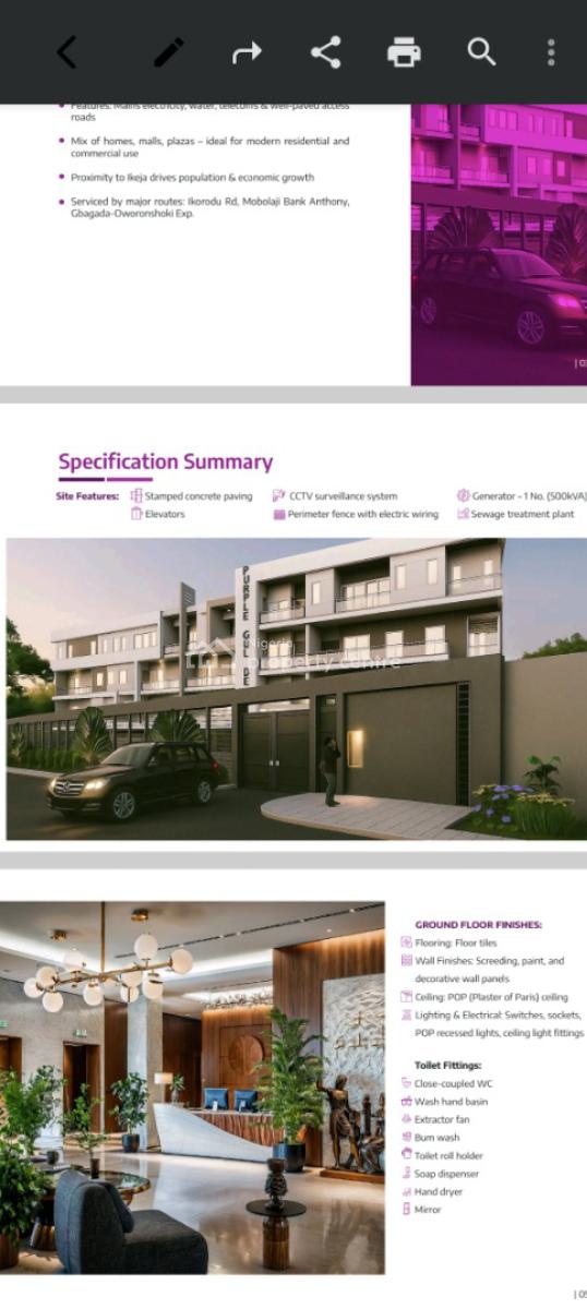 One Bedroom Apartments in Maryland, ., Maryland, Lagos, Flat / Apartment for Sale