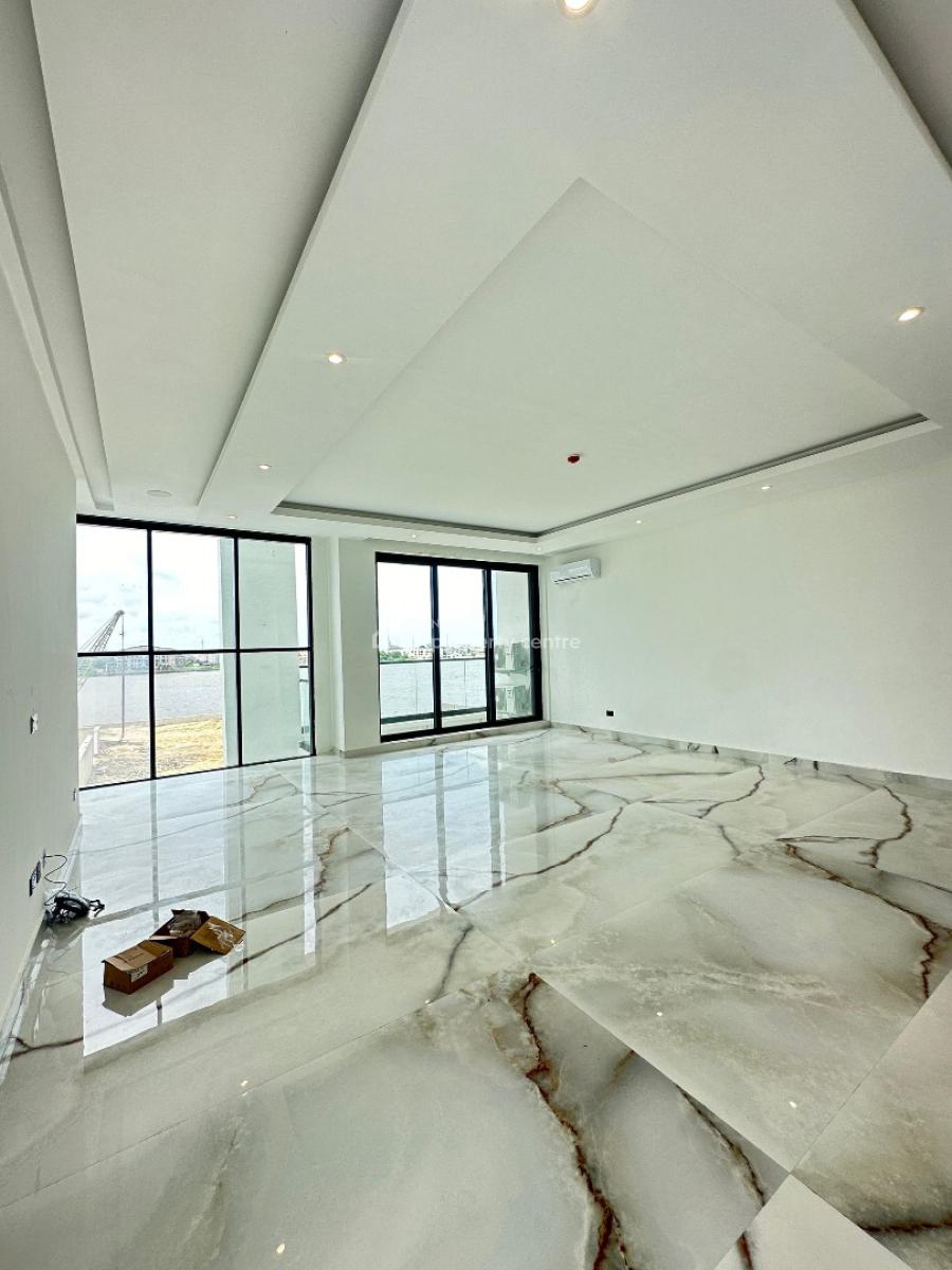 Waterview 5 Bedroom Terraced Duplex with Pool, Elevator, Rooftop, Banana Island, Ikoyi, Lagos, Detached Duplex for Sale