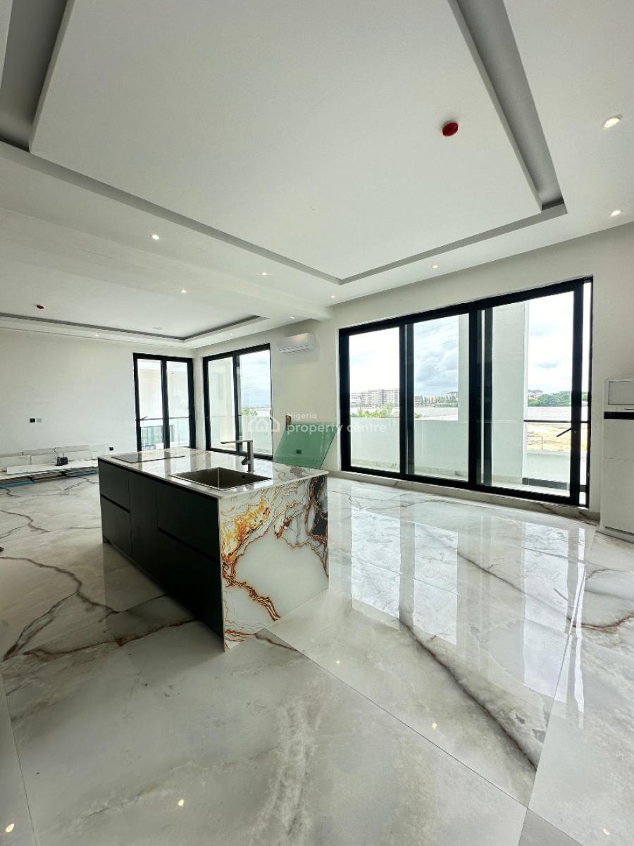 Waterview 5 Bedroom Terraced Duplex with Pool, Elevator, Rooftop, Banana Island, Ikoyi, Lagos, Detached Duplex for Sale