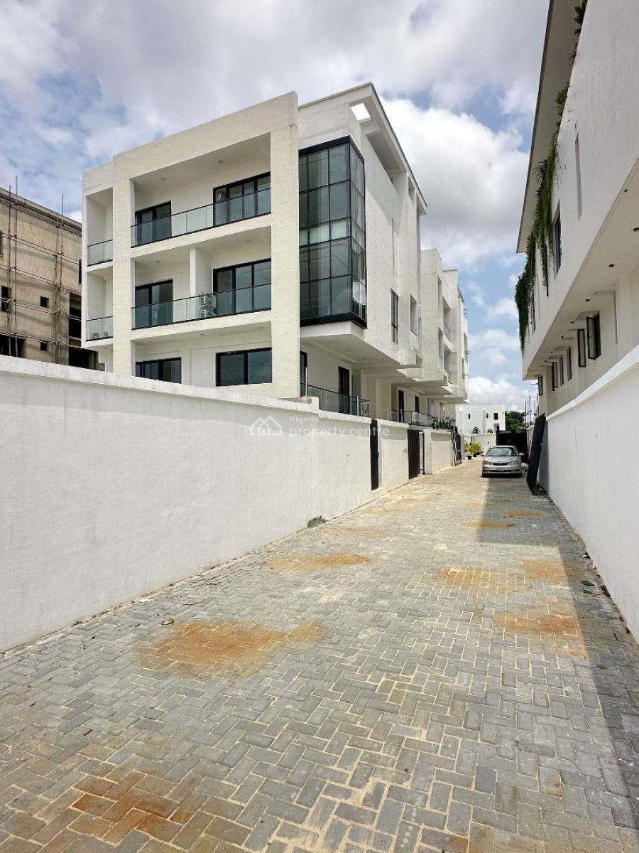 Waterview 5 Bedroom Terraced Duplex with Pool, Elevator, Rooftop, Banana Island, Ikoyi, Lagos, Detached Duplex for Sale