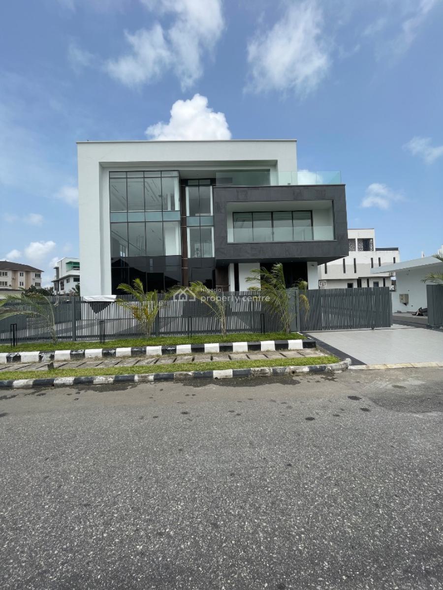 5 Bedrooms Fully Detached Duplex with Swimming Pool, Gym & Cinema, Osapa, Lekki, Lagos, Detached Duplex for Sale