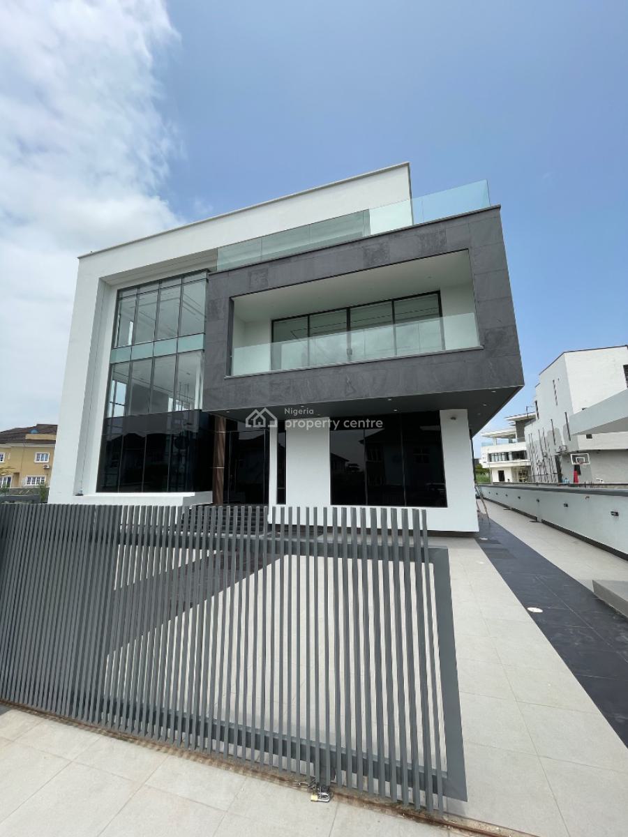 5 Bedrooms Fully Detached Duplex with Swimming Pool, Gym & Cinema, Osapa, Lekki, Lagos, Detached Duplex for Sale