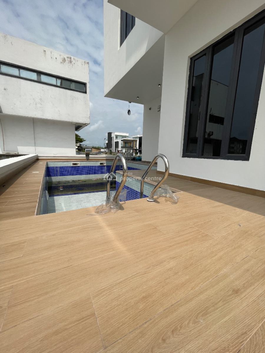 5 Bedrooms Fully Detached Duplex with Bq, Swimming Pool and Cinema, Osapa, Lekki, Lagos, Detached Duplex for Sale