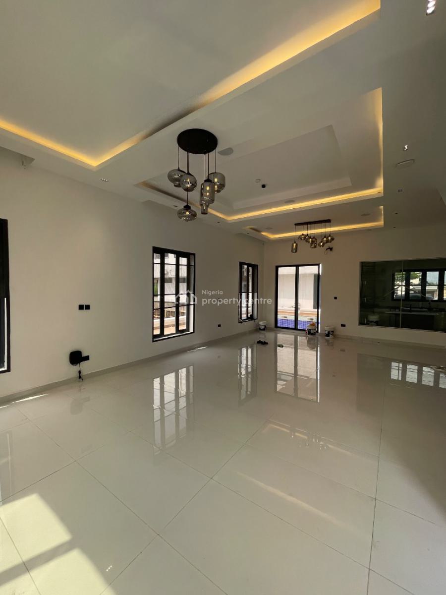 5 Bedrooms Fully Detached Duplex with Bq, Swimming Pool and Cinema, Osapa, Lekki, Lagos, Detached Duplex for Sale