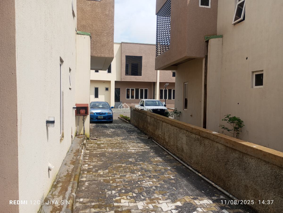 Newly Built and Specious 5-bedroom Semi Detached Duplex with Bq, By Galadimawa Roundabout Before Dantata Bridge, Kukwaba, Abuja, Semi-detached Duplex for Rent