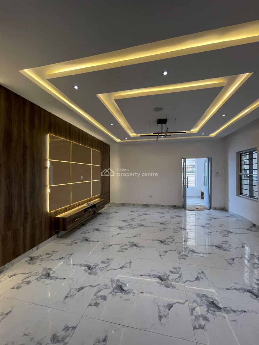 5 Bedroom Fully Detached Duplex with Bq, Cinema and Swimming Pool, Osapa, Lekki, Lagos, Detached Duplex for Sale