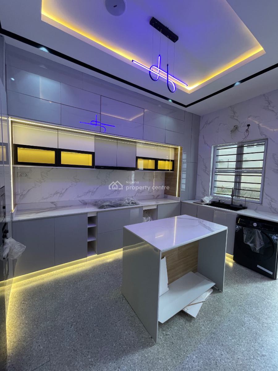 5 Bedroom Fully Detached Duplex with Bq, Cinema and Swimming Pool, Osapa, Lekki, Lagos, Detached Duplex for Sale