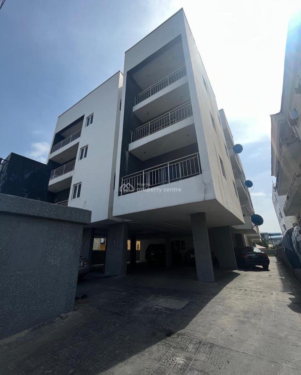 Stunning 3 Bedroom Apartment with Bq, Chevron, Lekki, Lagos, Block of Flats for Sale