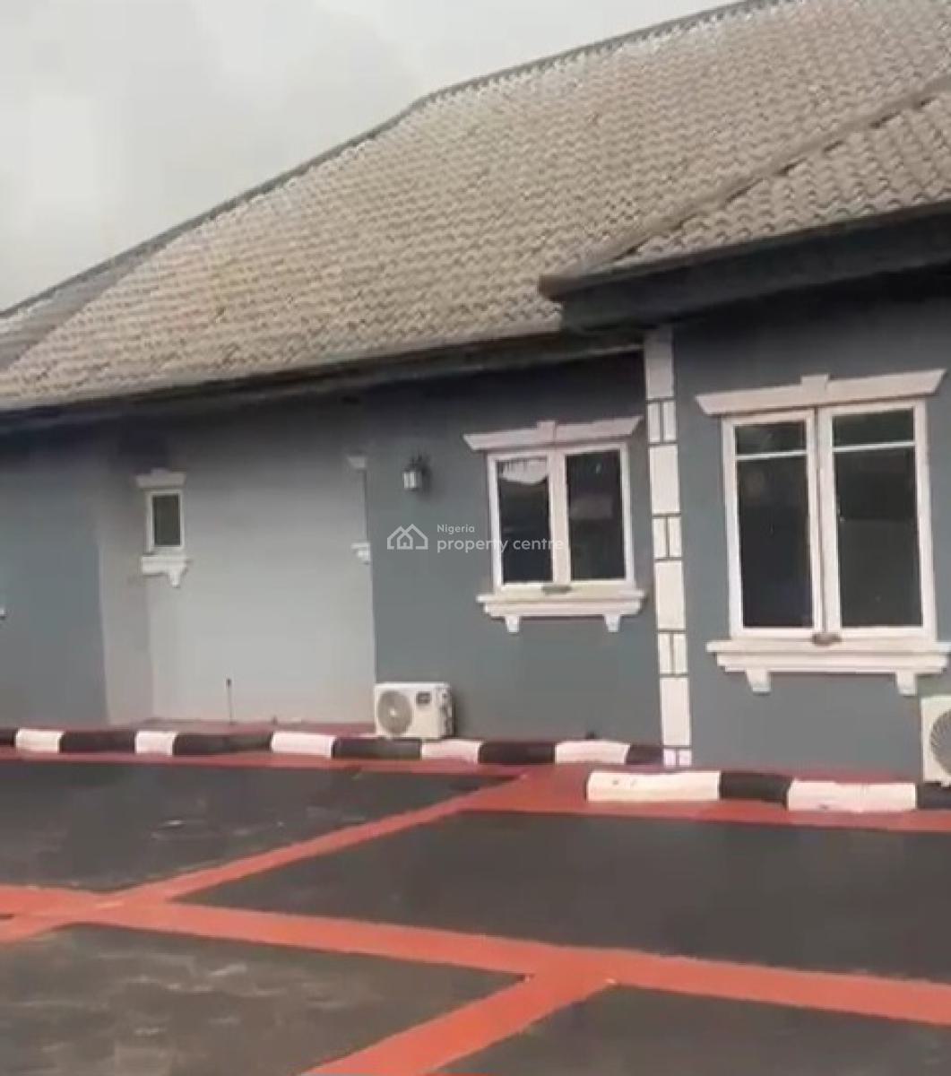 Standard 4bedroom Bungalow All Ensuite 100ft By 100ft Land, Ebo Quarters, Irhirhi Road, Off Airport Road, Benin, Oredo, Edo, Terraced Bungalow for Sale