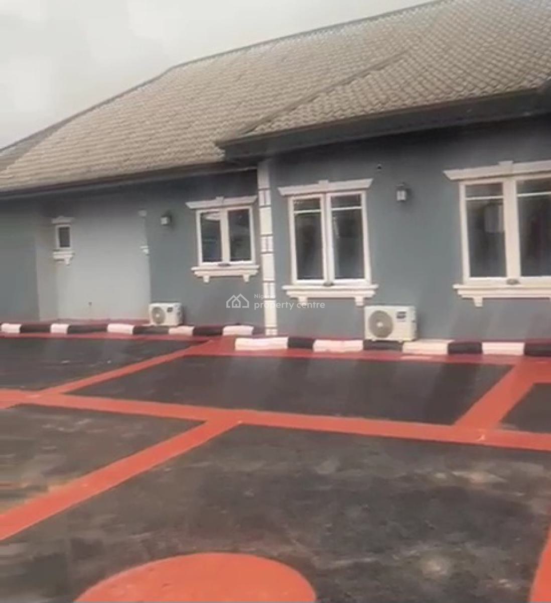 Standard 4bedroom Bungalow All Ensuite 100ft By 100ft Land, Ebo Quarters, Irhirhi Road, Off Airport Road, Benin, Oredo, Edo, Terraced Bungalow for Sale