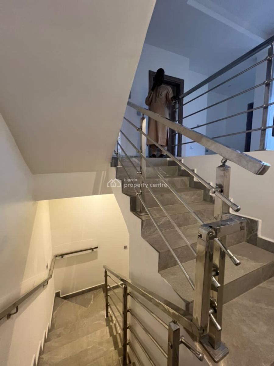 Luxurious 4 Bedroom Serviced Duplex, Gazebo,bq,private Pool,bar.., Serene Neighborhood, Maitama District, Abuja, Terraced Duplex for Rent