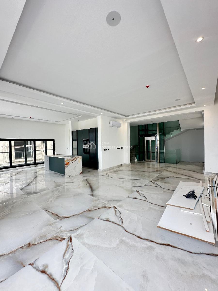 Luxuriously Built 5bedroom Terrace Duplex with Pool and Bq, Banana Island, Ikoyi, Lagos, Terraced Duplex for Sale