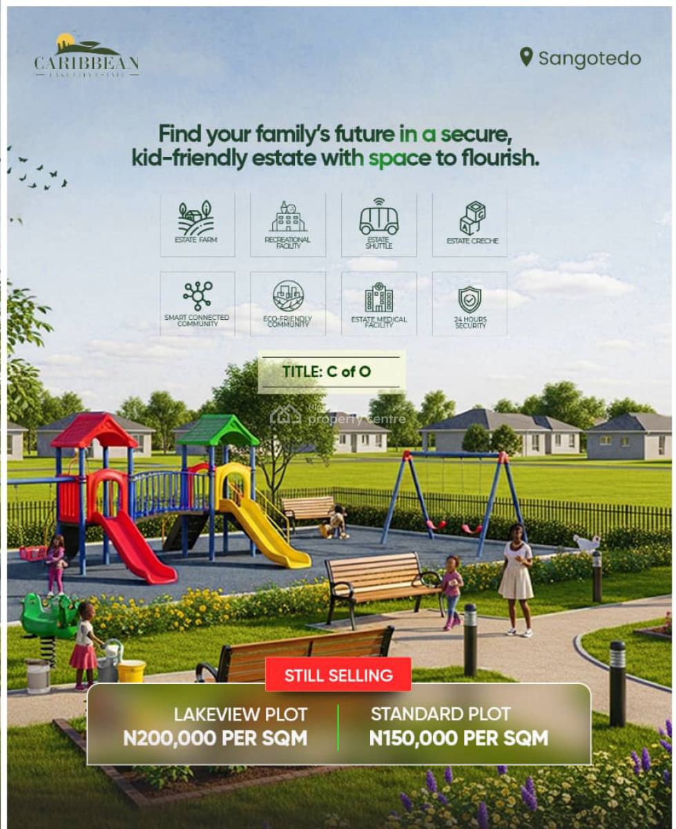 Lagoon and Lakeview Estate, Shoprite, Sangotedo, Ajah, Lagos, Mixed-use Land for Sale