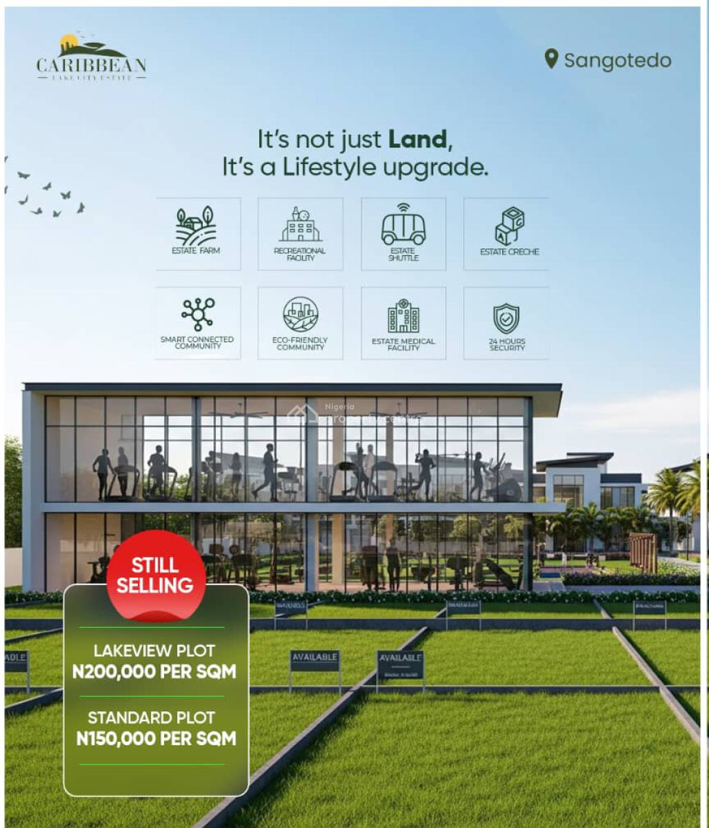 Lagoon and Lakeview Estate, Shoprite, Sangotedo, Ajah, Lagos, Mixed-use Land for Sale