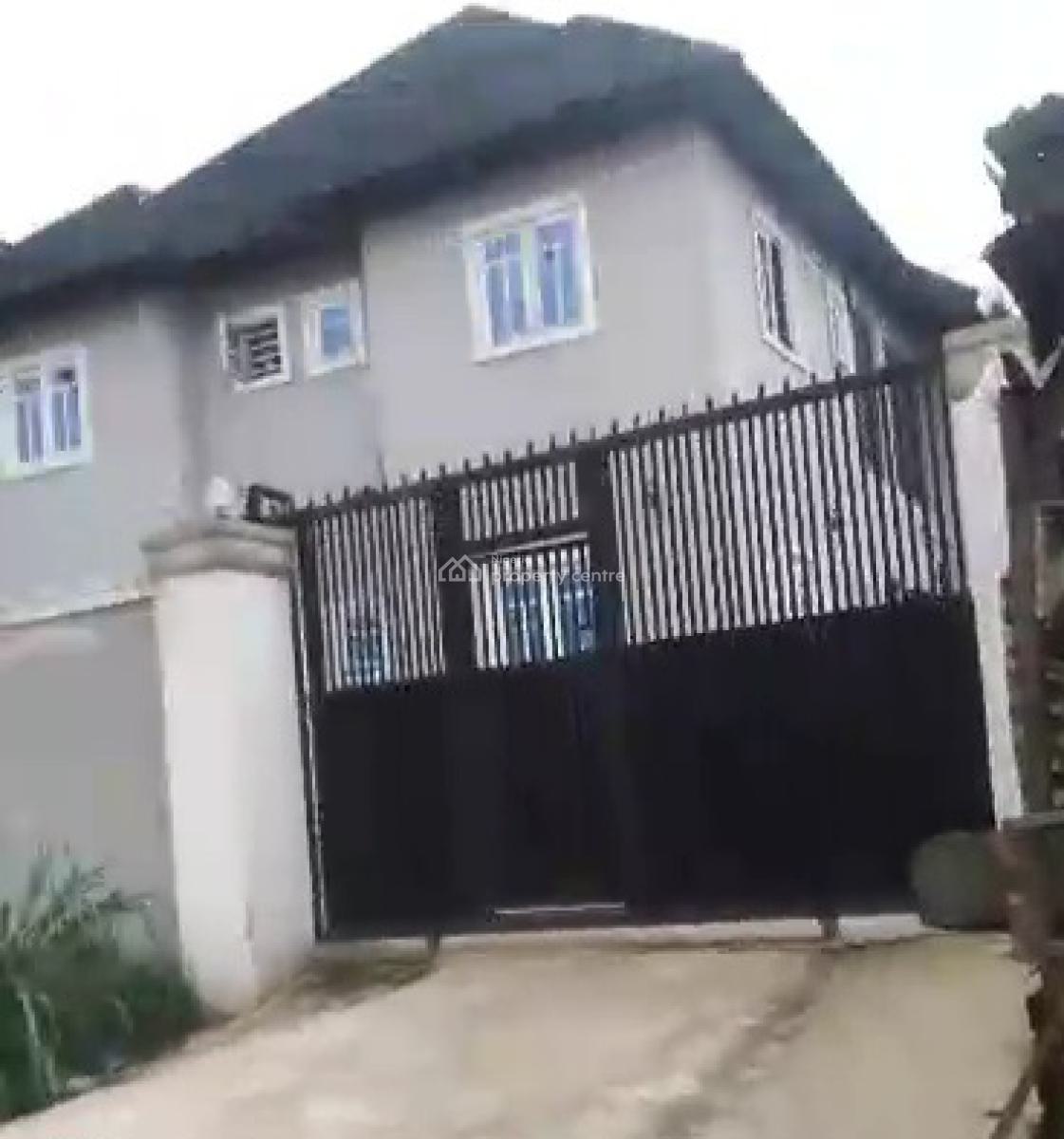 4 Flats of 3 Bedrooms Each 50ft By 100ft Land, Along Upper Mission Road, Benin, Oredo, Edo, Block of Flats for Sale