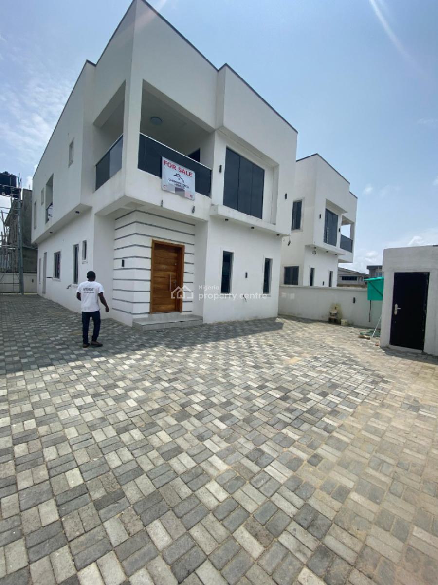 Paradise Found! 5-bedroom Fully Detached Duplex with Bq, Ajah, Lagos, Detached Duplex for Sale
