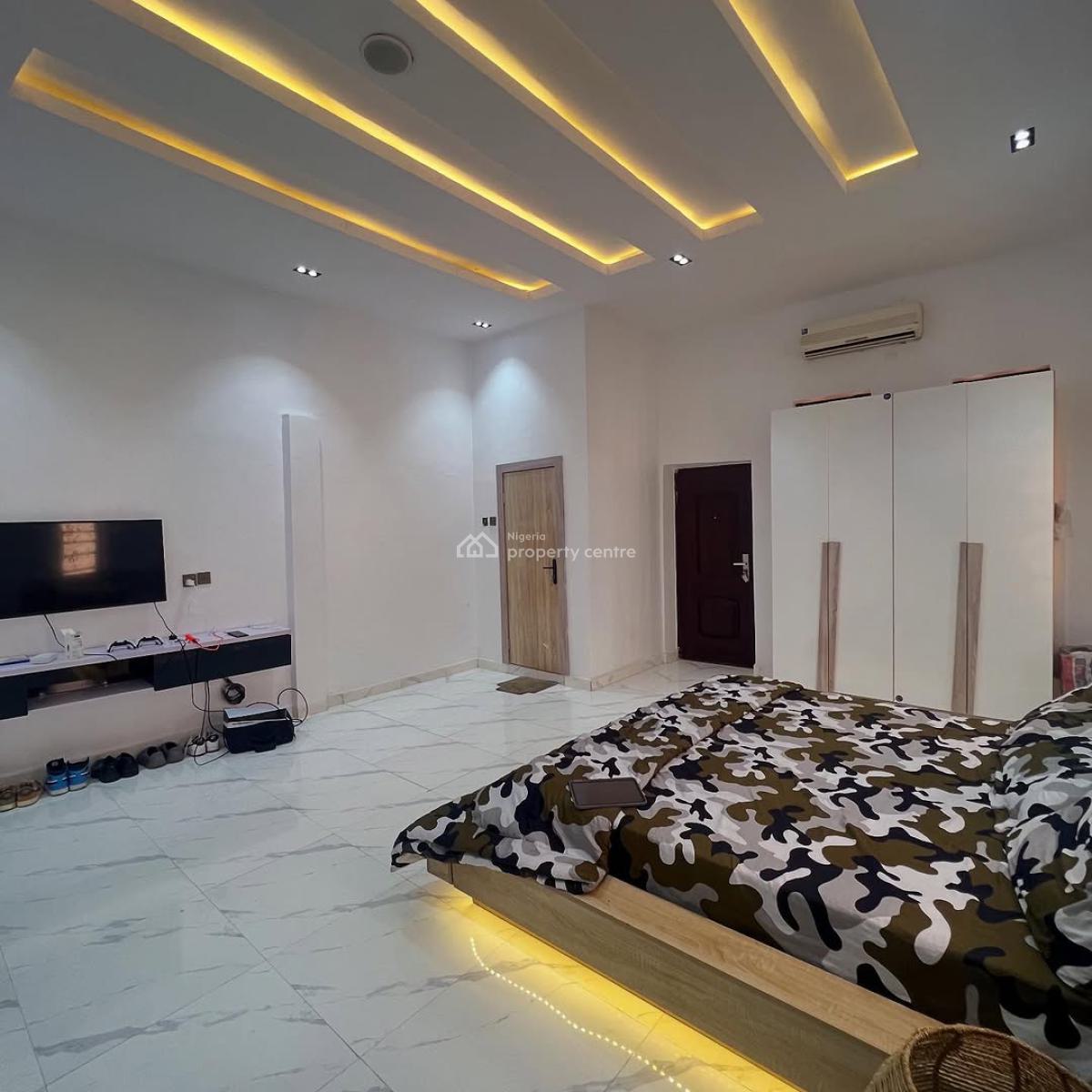 Three Bedroom Terrace Duplex with Swimming Pool and Bq, Vgc, Lekki, Lagos, Terraced Duplex for Sale