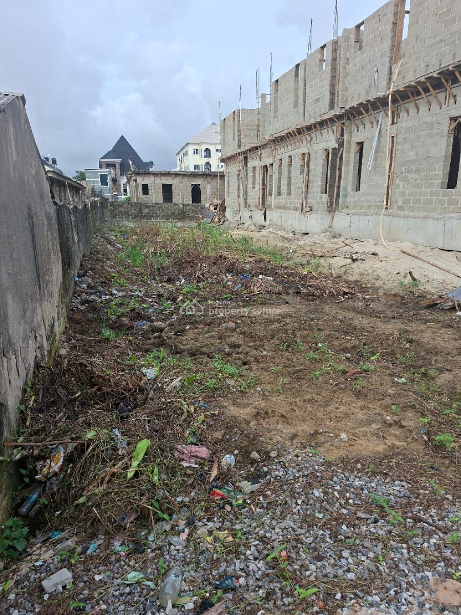 Dry Half Plot of Land in Canal Estate, Canal Estate, Okota, Isolo, Lagos, Residential Land for Sale