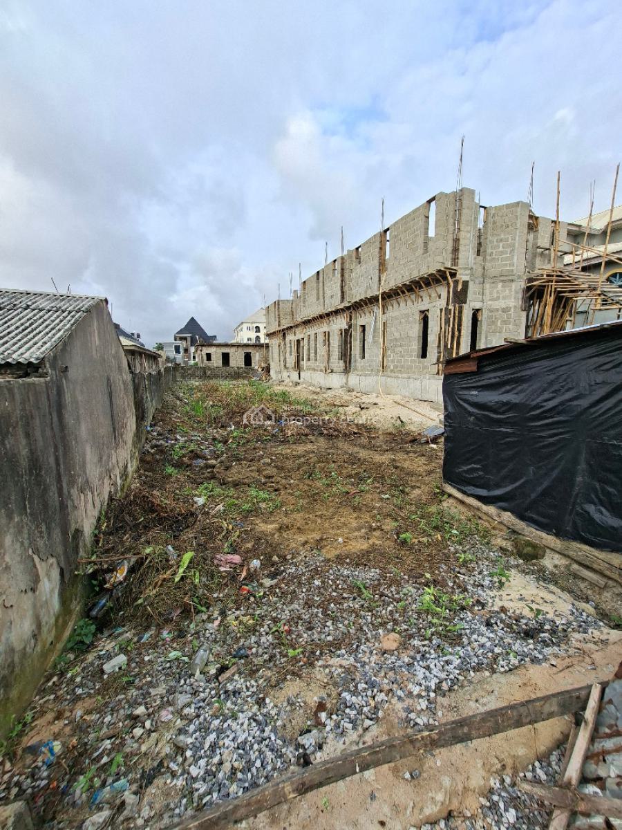 Dry Half Plot of Land in Canal Estate, Canal Estate, Okota, Isolo, Lagos, Residential Land for Sale