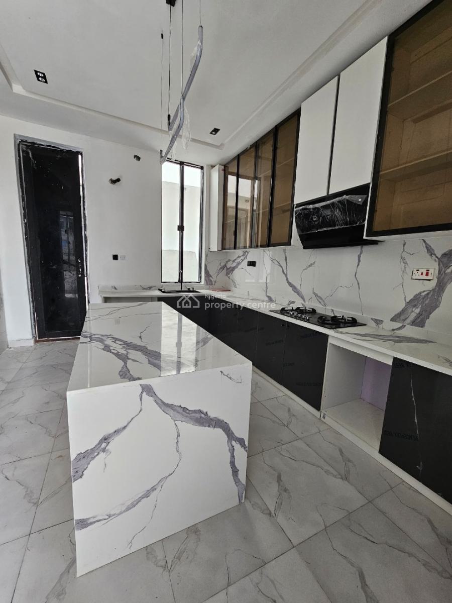 Contemporary Spacious 5 Bedroom Detached Duplex with Bq & Pool, Chevron, Lekki, Lagos, Detached Duplex for Sale