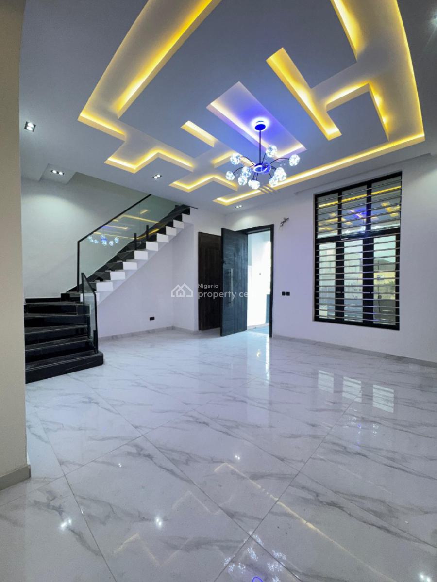 Classy 3 Bedroom Terrace Duplex with a Bq  with a Private Compound, Ikota, Lekki, Lagos, Terraced Duplex for Sale